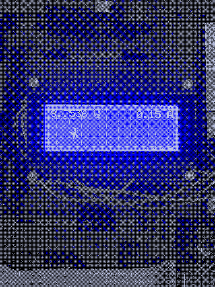 A character display, depicting the power and Ampere of the laptop